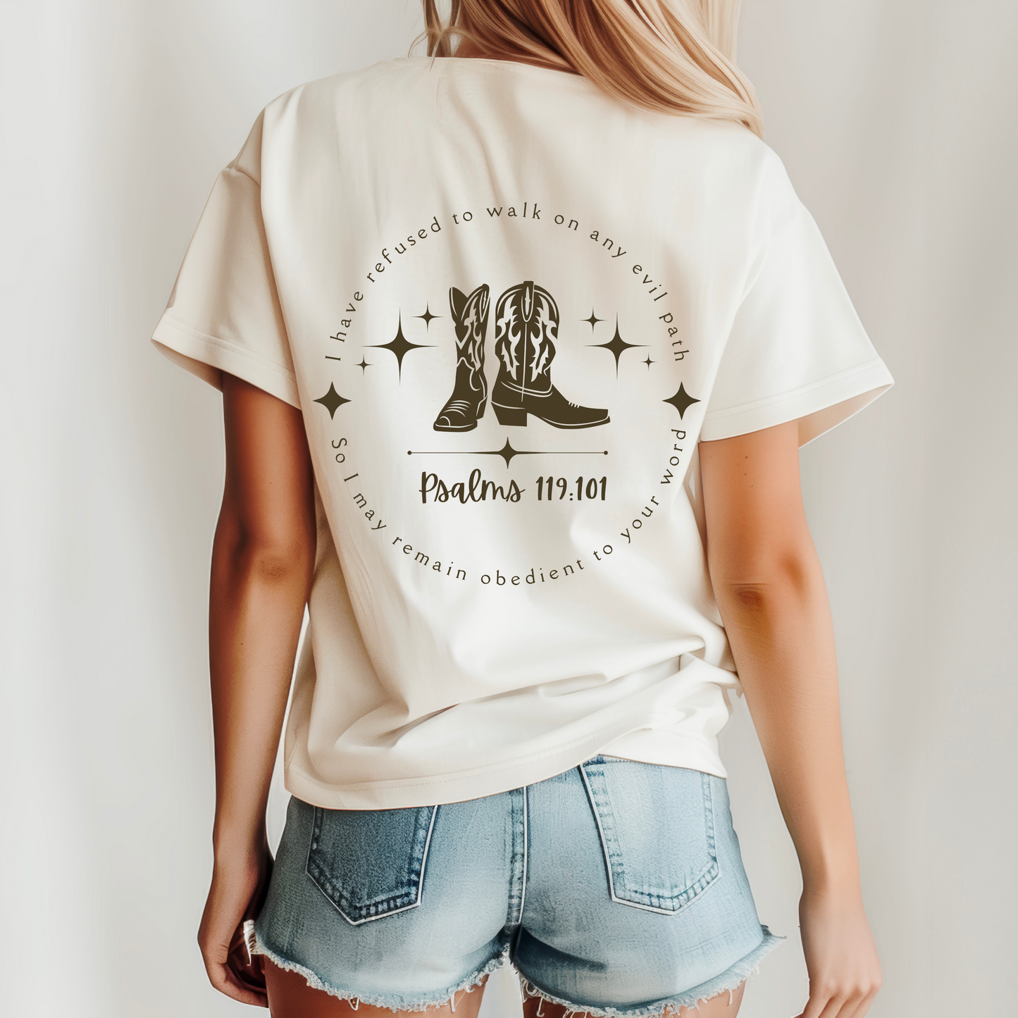 Christian T-shirt- Christian Western Inspired- Bible Verse Apparel