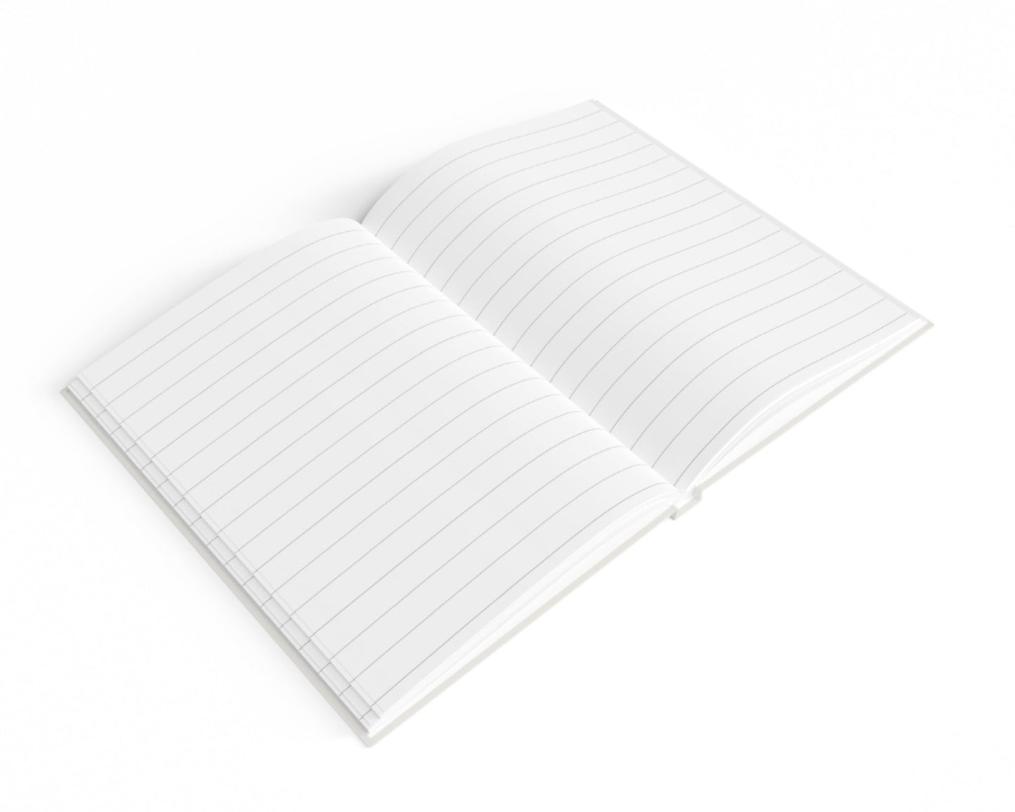 Christian Prayer Journal with ruled pages for note taking, prayer, or Bible study.