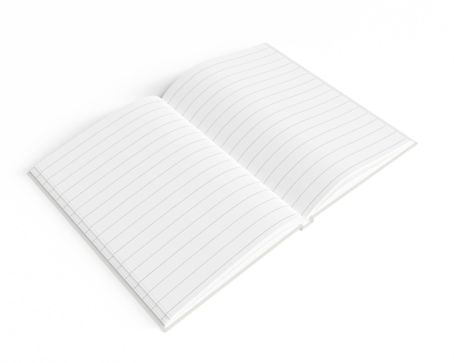 Christian prayer journal with 128 ruled pages for Bible study, prayer time and reflection. 