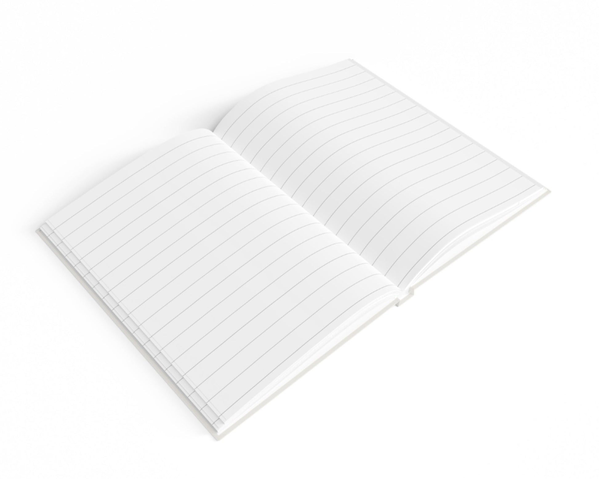 Christian Prayer Journal with ruled pages for note taking, prayer, or Bible study. 